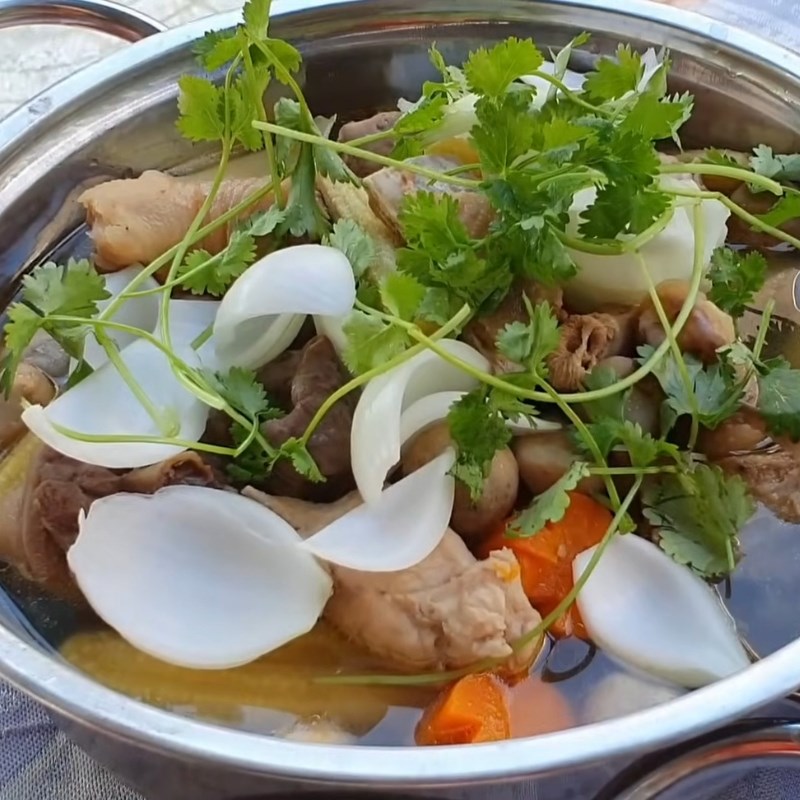 Bước 6 Thành phẩm Gà nấu bao tử