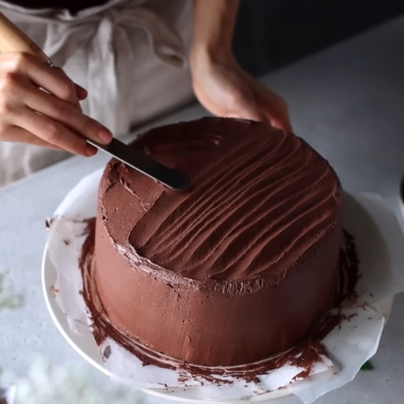 Bước 5 Trang trí bánh Bánh kem thuần chay