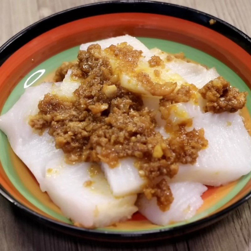 Bước 6 Trình bày và thưởng thức Bánh bột (bánh đúc người Hoa)