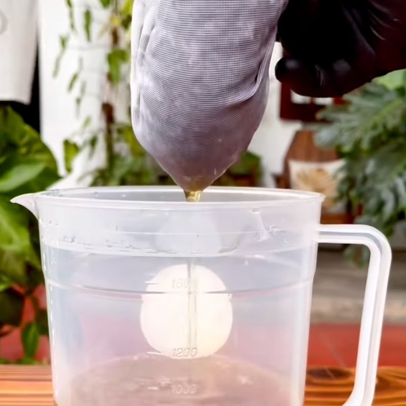 Bước 2 Ủ trà Trà lài