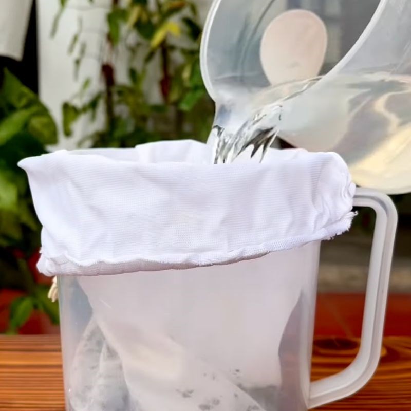 Bước 2 Ủ trà Trà lài