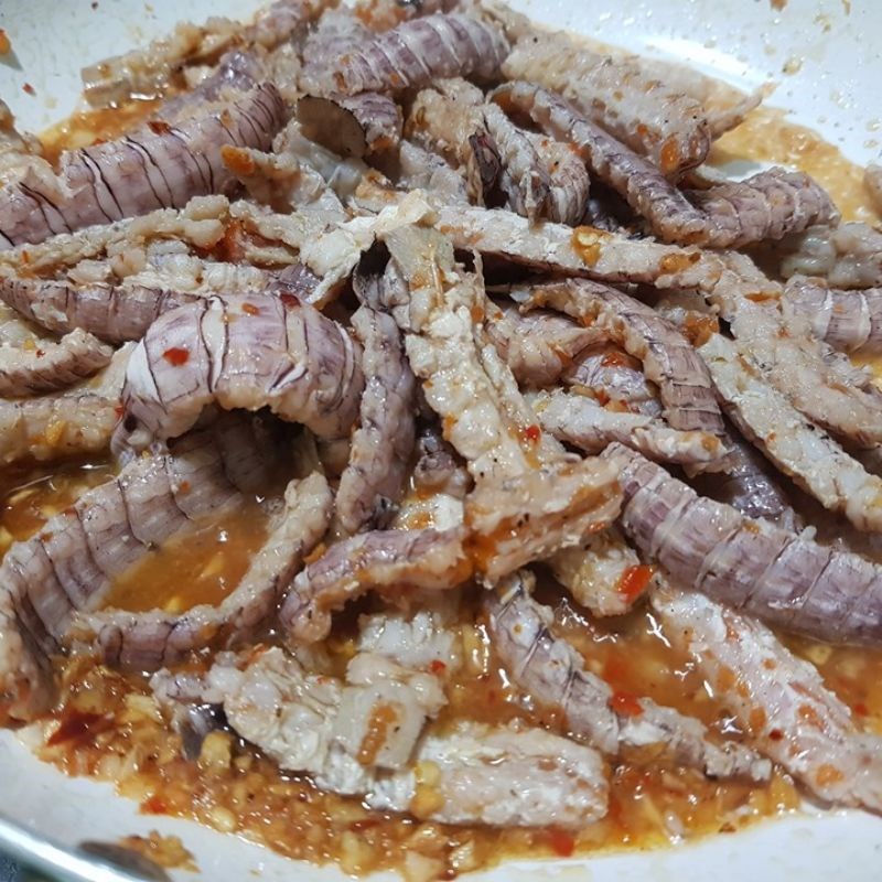 Bước 3 Xào bề bề Bề bề xào sả ớt
