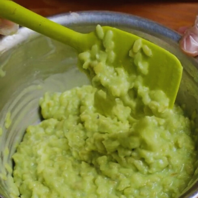 Bước 1 Xay cốm Bánh mochi cốm