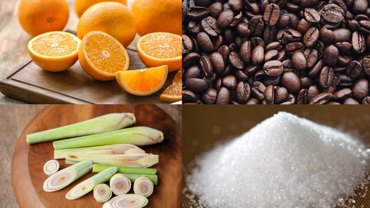 Nguyên liệu món ăn cold brew cam