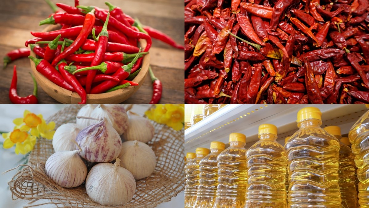 Nguyên liệu món ăn 2 cách làm ớt chưng, ớt chưng hồ nam