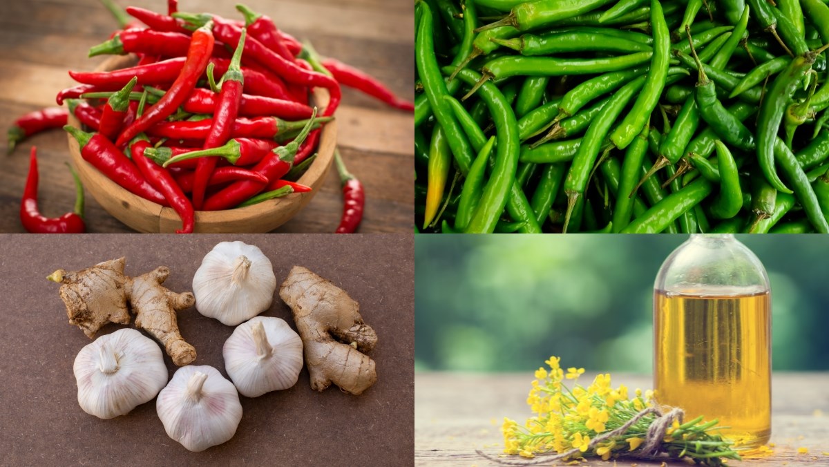 Nguyên liệu món ăn 2 cách làm ớt chưng, ớt chưng hồ nam