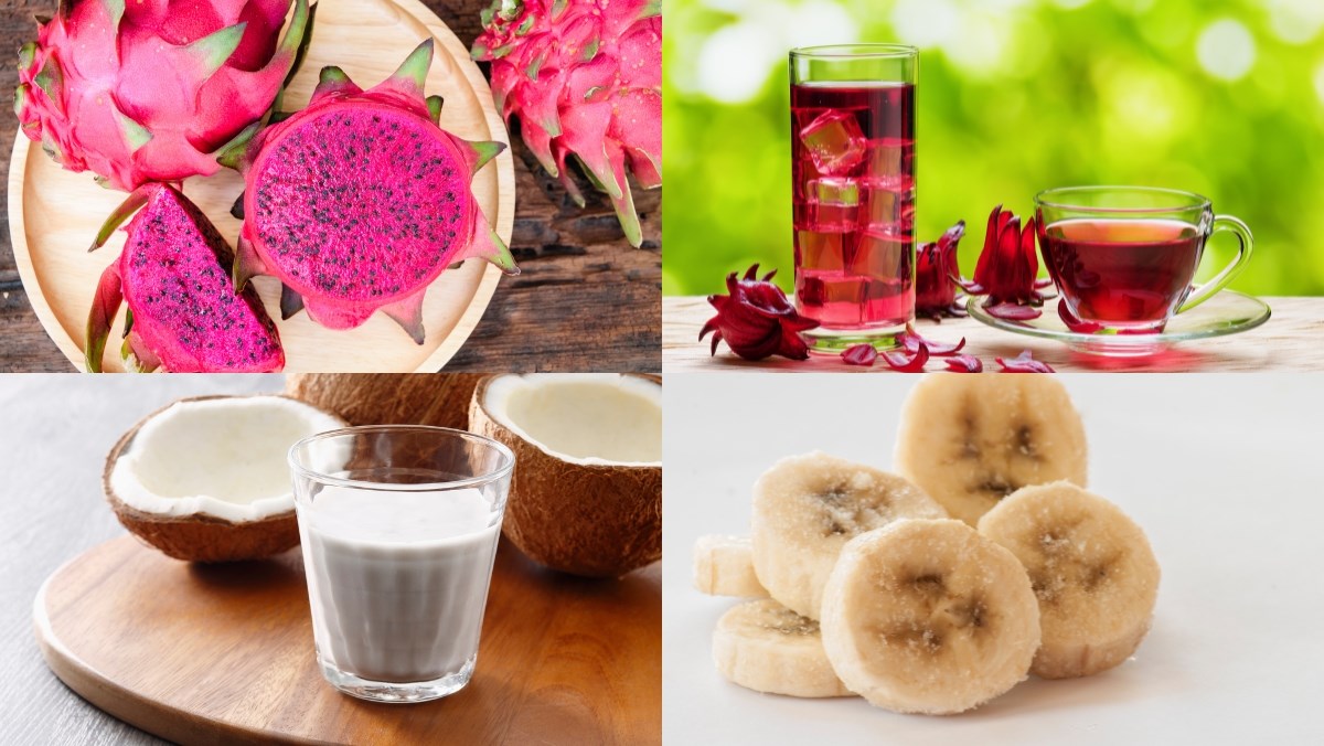 Nguyên liệu món ăn 10 công thức làm smoothie giảm cân