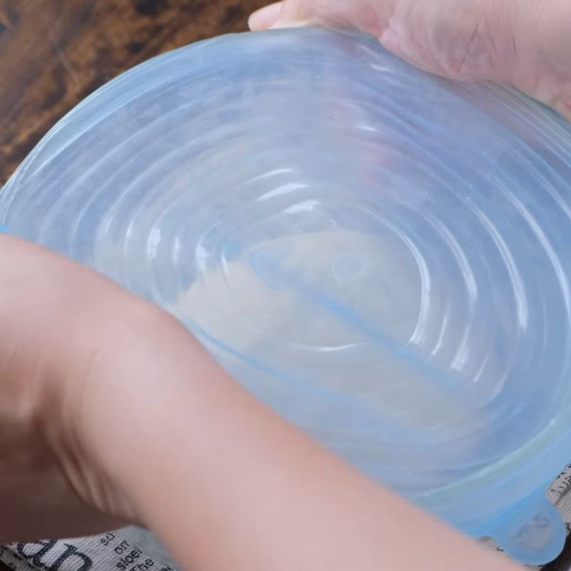 Bước 2 Ủ bột Bánh hotteok phô mai