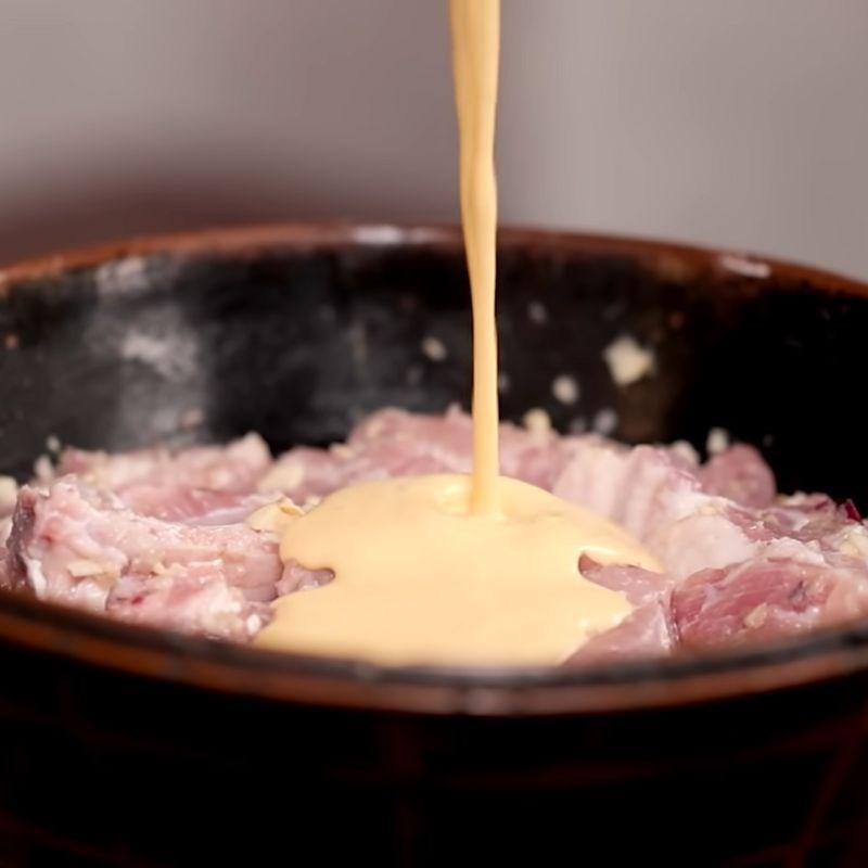 Bước 6 Chiên sườn Sườn kinh đô