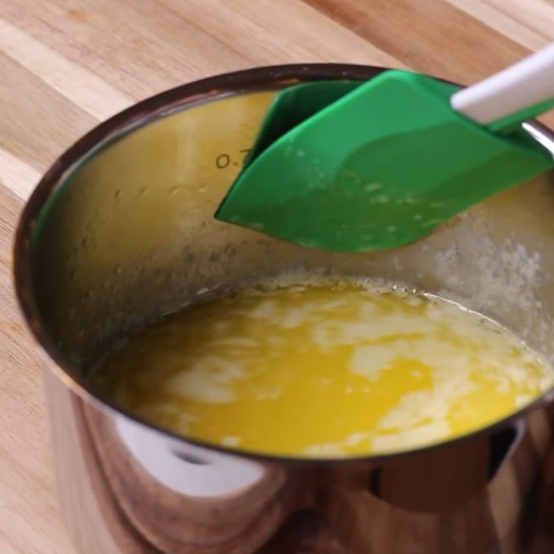 Bước 1 Chuẩn bị bơ Bánh kẹp giòn