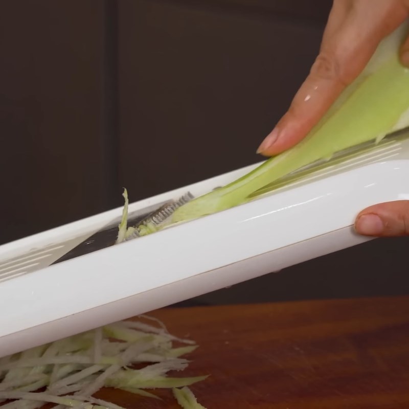 Bước 3 Chuẩn bị rau ăn kèm Cơm hến