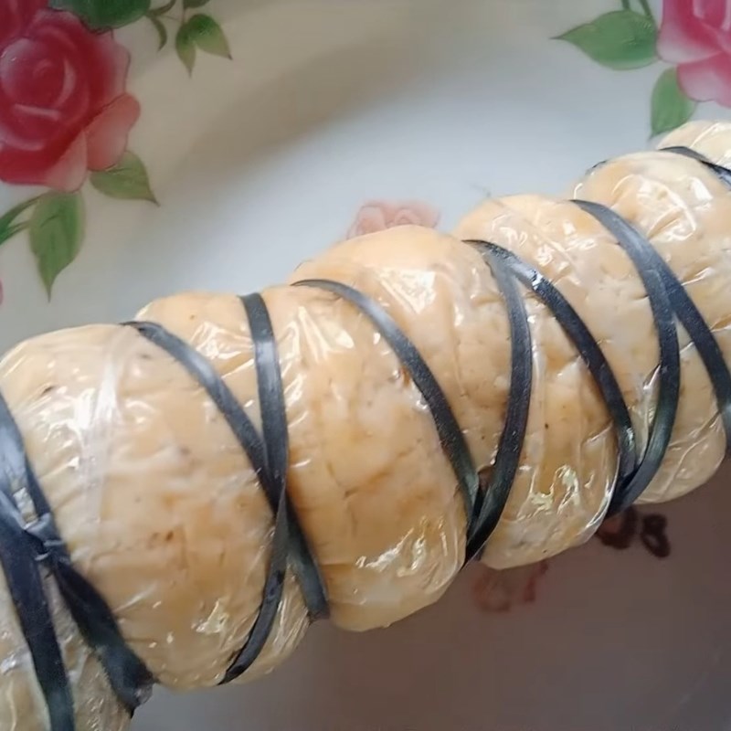 Bước 4 Hấp chả Chả đòn chay