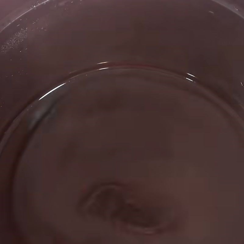 Bước 1 Làm cốt hồng trà Trà đào Phúc Long