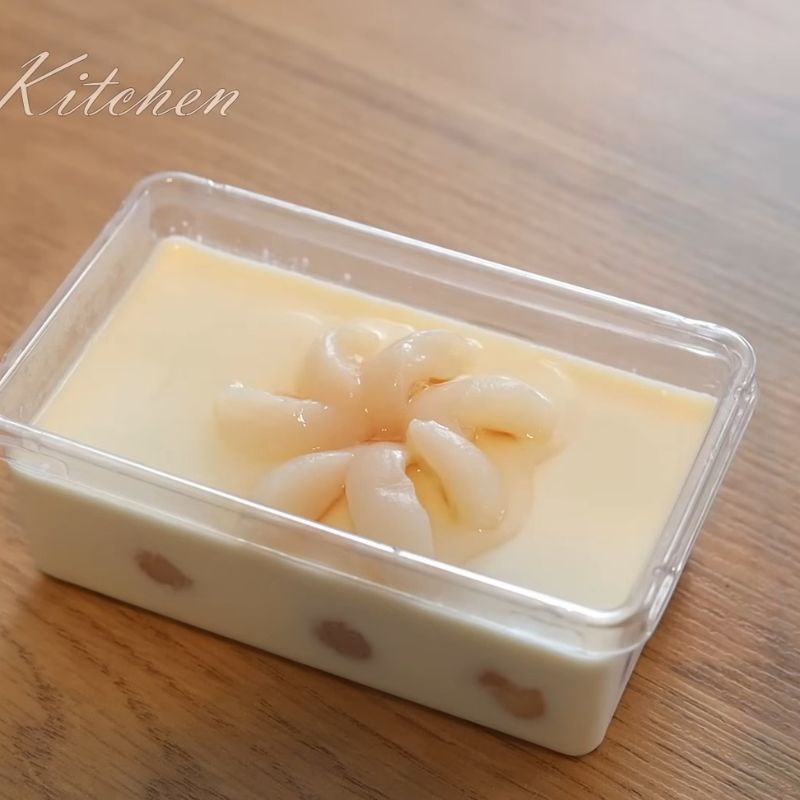 Bước 6 Làm đông thạch trong Khúc bạch vải thiều
