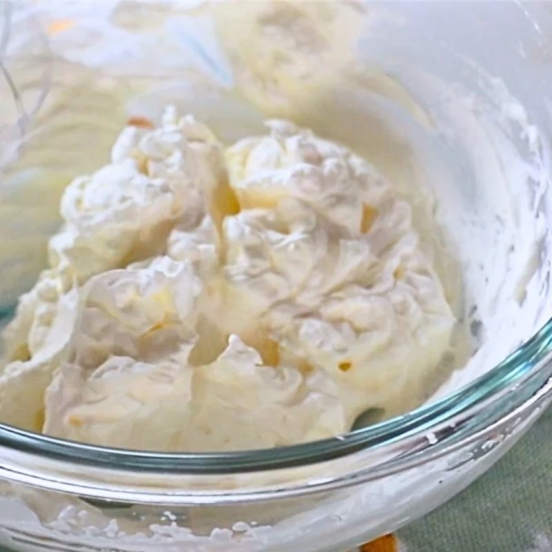Bước 4 Làm nhân kem trứng (phần 2) Tart trái cây