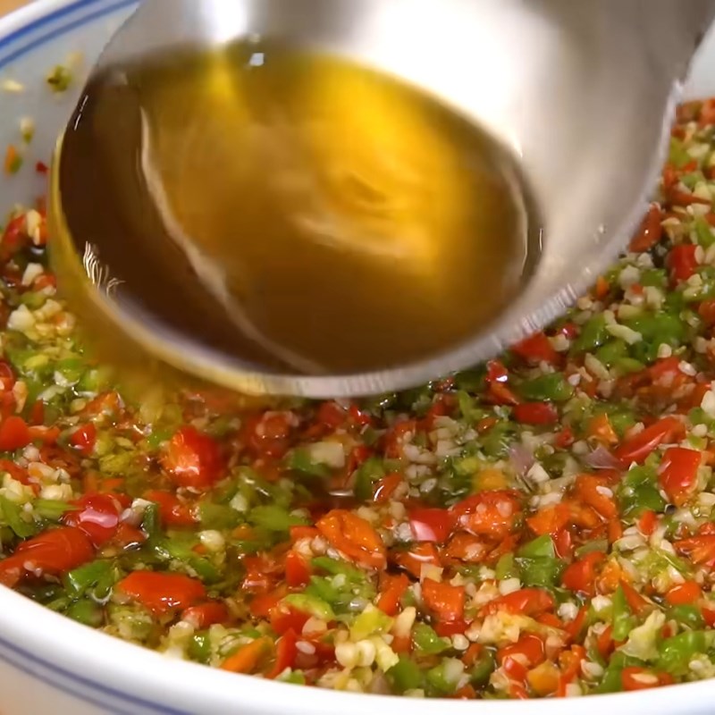 Bước 4 Làm ớt chưng Hồ Nam Ớt chưng Hồ Nam