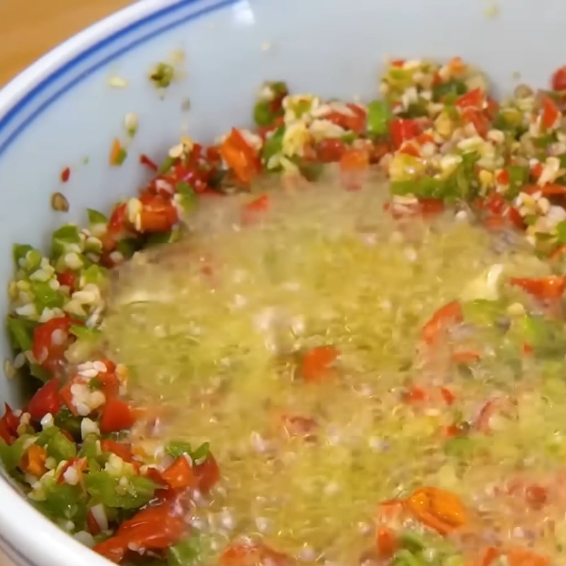 Bước 4 Làm ớt chưng Hồ Nam Ớt chưng Hồ Nam