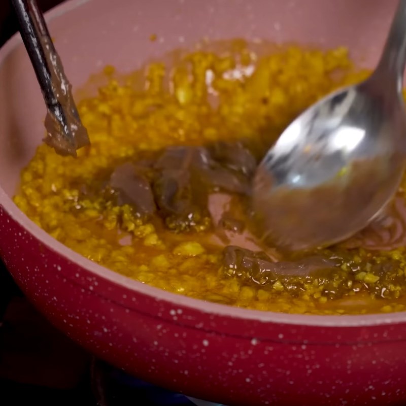 Bước 6 Nấu mắm ruốc và nước mắm Cơm hến