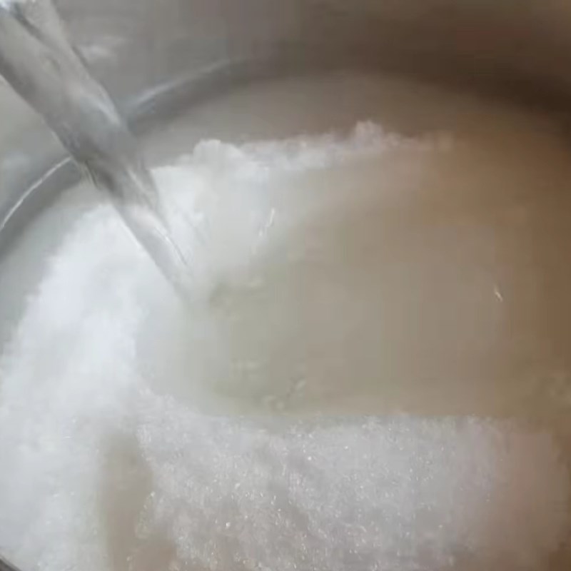 Bước 3 Nấu nước đường Trà mãng cầu