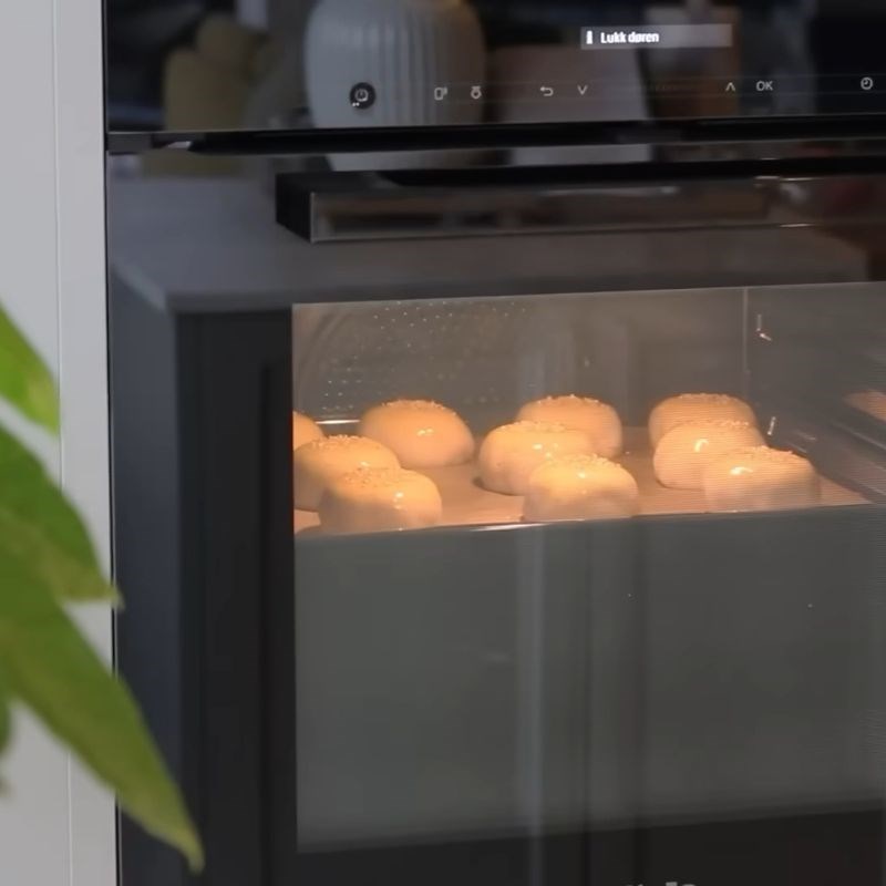 Bước 7 Nướng bánh Bánh pía thịt lạp