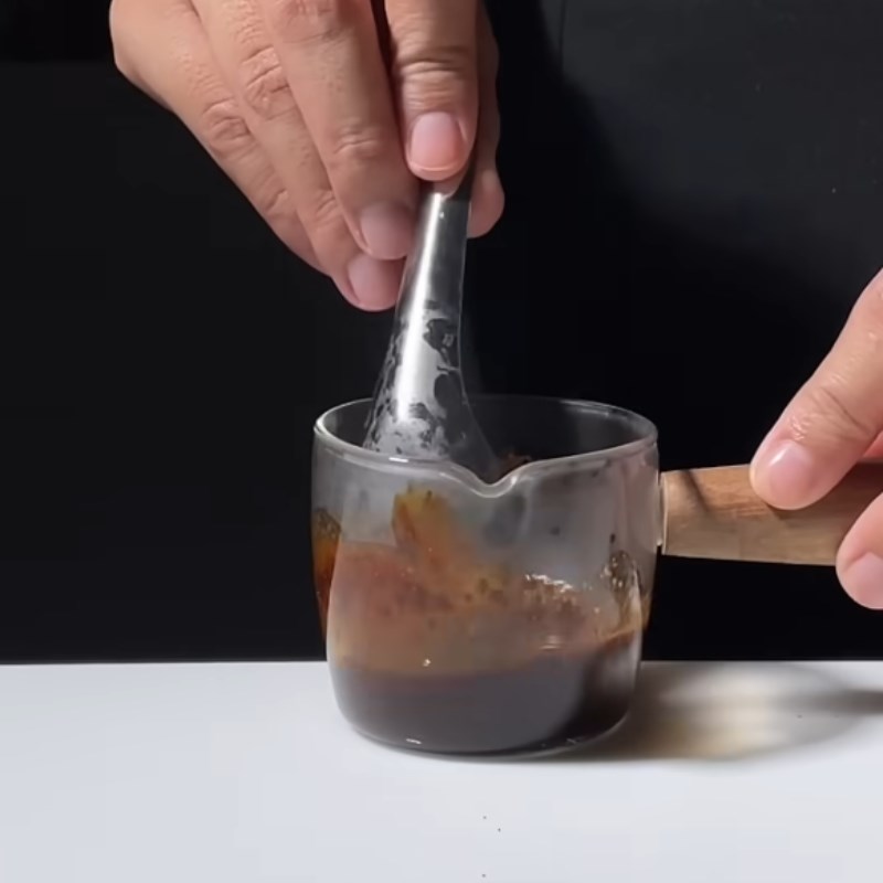 Bước 1 Pha espresso Cà phê latte đá