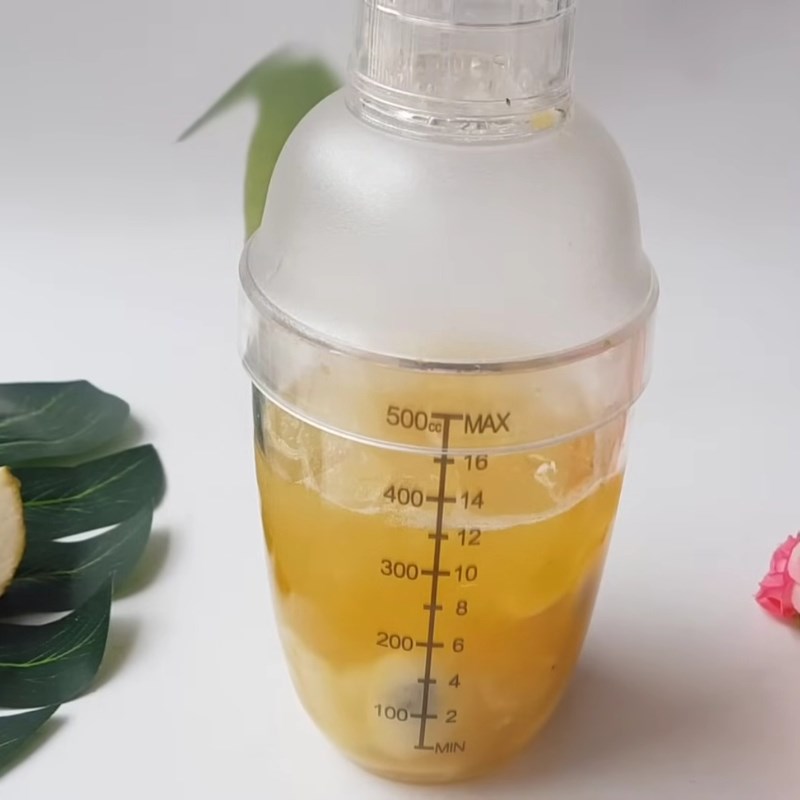 Bước 4 Pha trà mãng cầu Trà mãng cầu