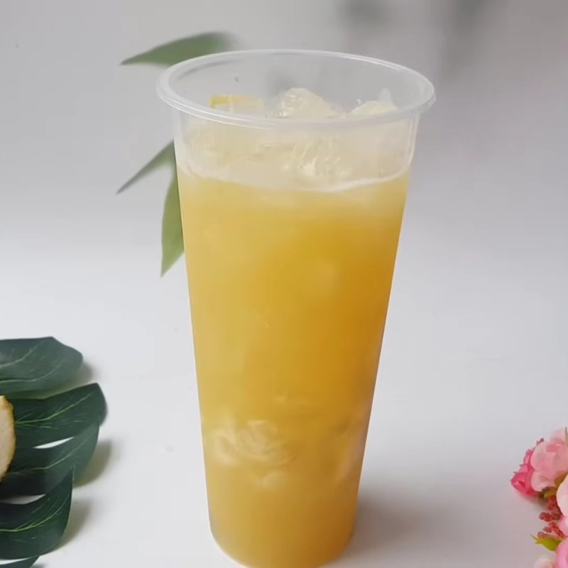 Bước 4 Pha trà mãng cầu Trà mãng cầu