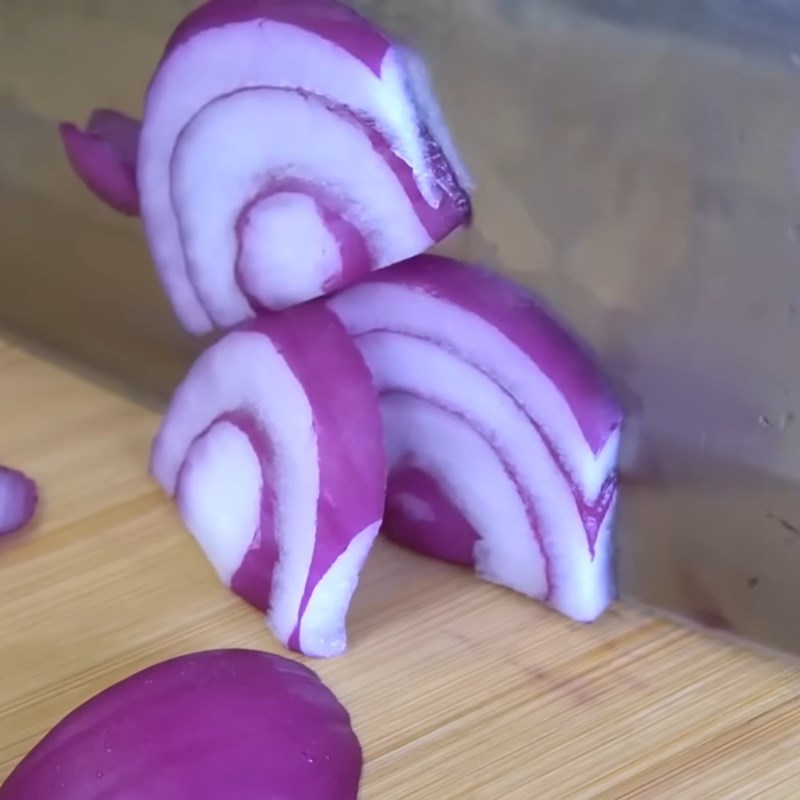 Bước 2 Sơ chế các nguyên liệu khác Ớt chưng Hồ Nam