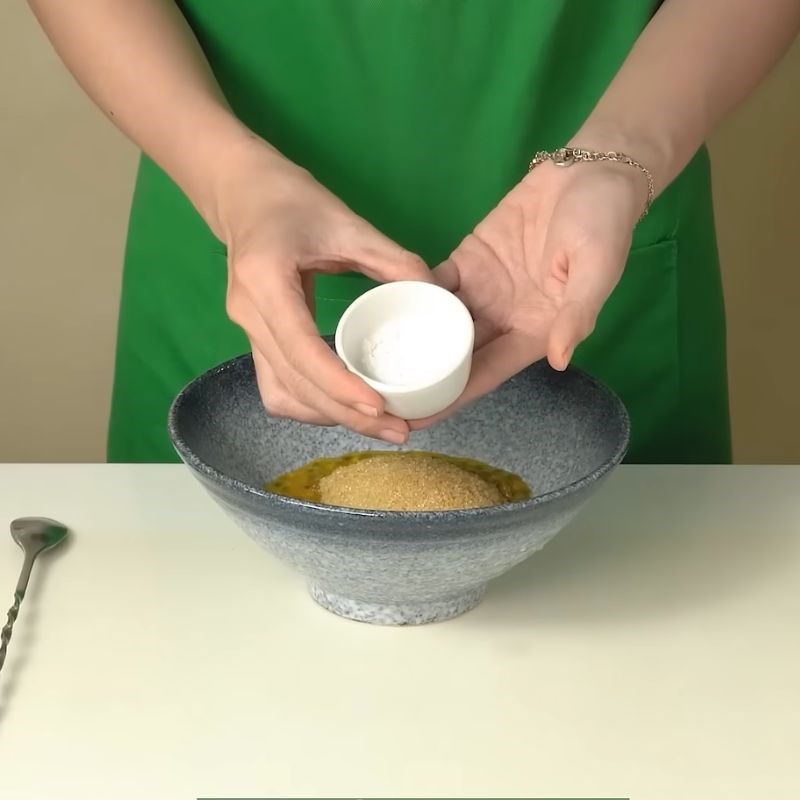 Bước 1 Sơ chế nguyên liệu Trà măng cụt chanh dây