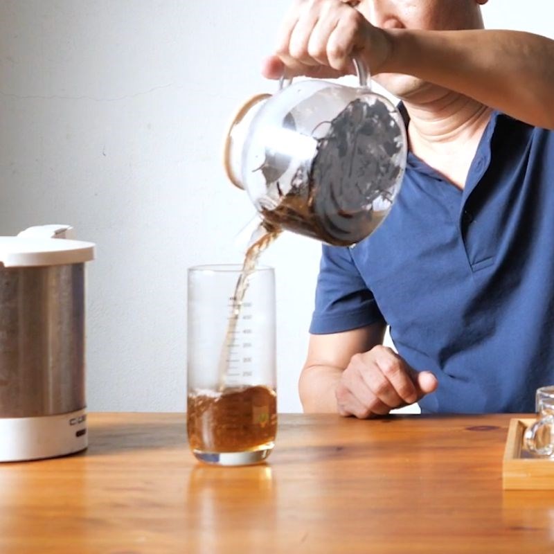 Bước 1 Sơ chế nhân trần Nước nhân trần