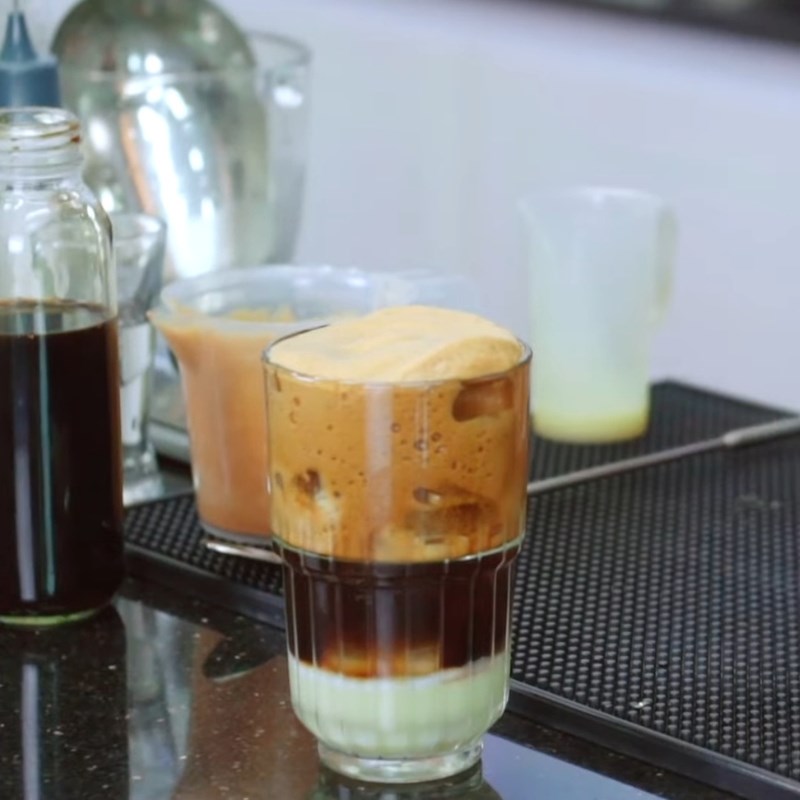 Bước 2 Thành phẩm Cà phê nâu đá