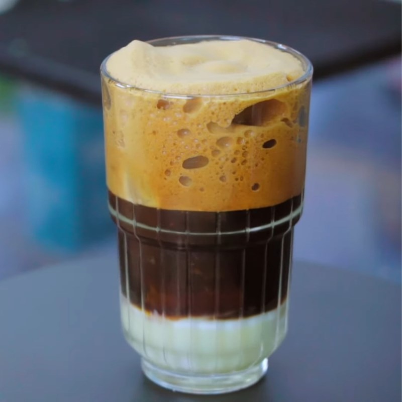 Bước 2 Thành phẩm Cà phê nâu đá