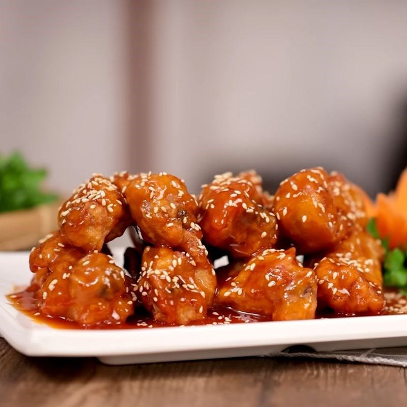 Bước 7 Thành phẩm Sườn kinh đô