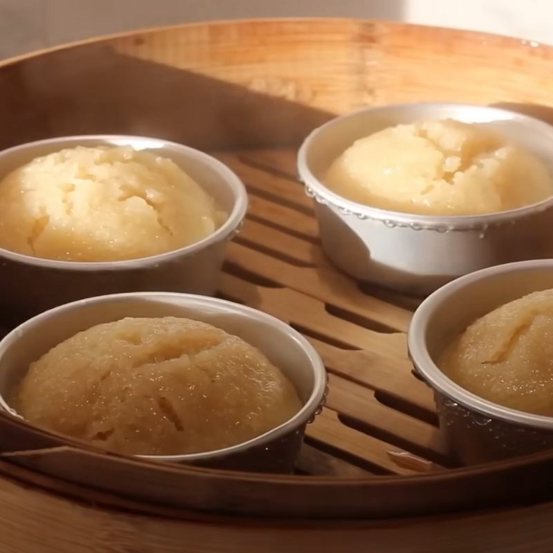 Bước 6 Thành phẩm Bánh bò rễ tre