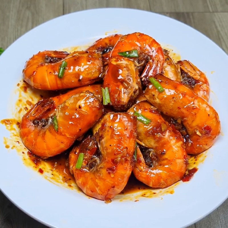 Bước 5 Thành phẩm Tôm rim tỏi