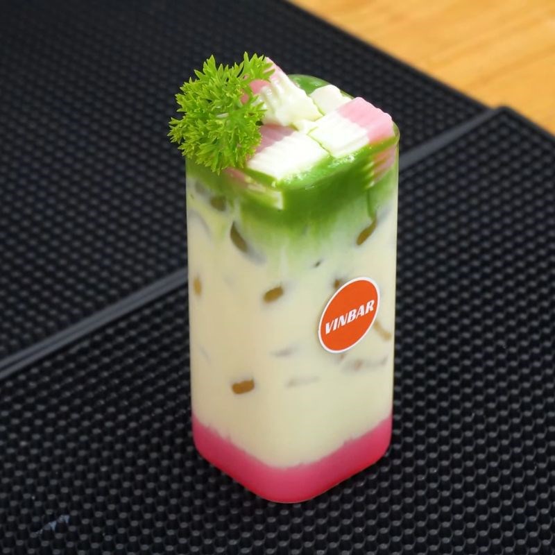 Bước 5 Thành phẩm Trà sữa hoa anh đào