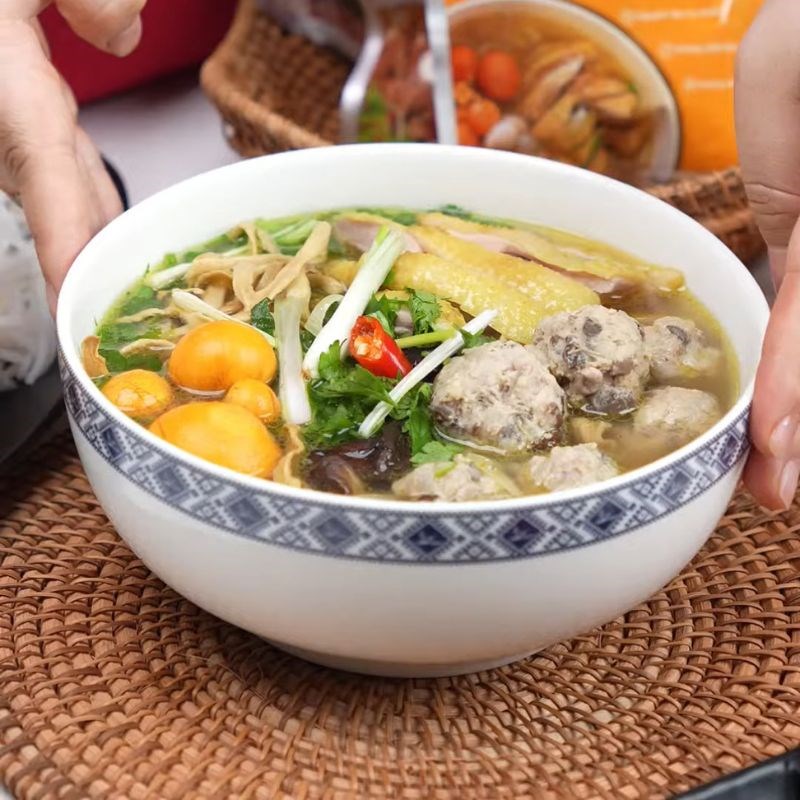 Bước 6 Thành phẩm Bún gà măng mọc