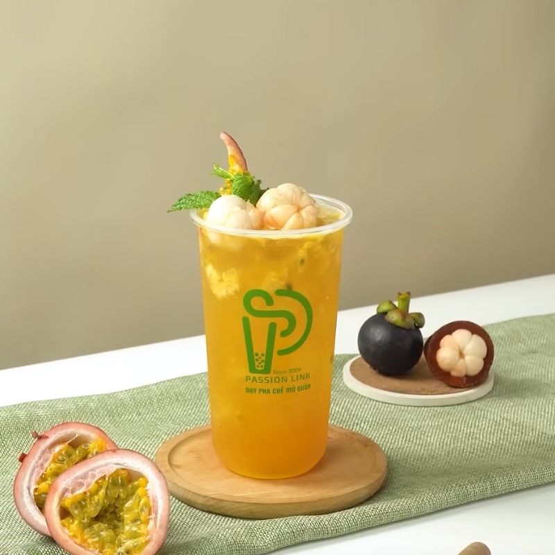Bước 4 Thành phẩm Trà măng cụt chanh dây