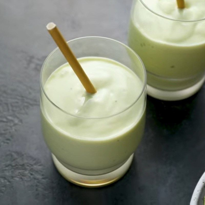 Bước 3 Thành phẩm Smoothie bơ chuối