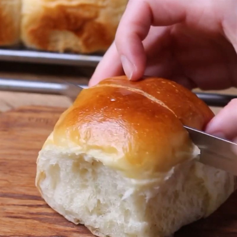 Bước 4 Thành phẩm Bánh mì kẹp kem
