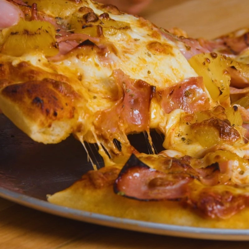 Bước 4 Thành phẩm Pizza dứa