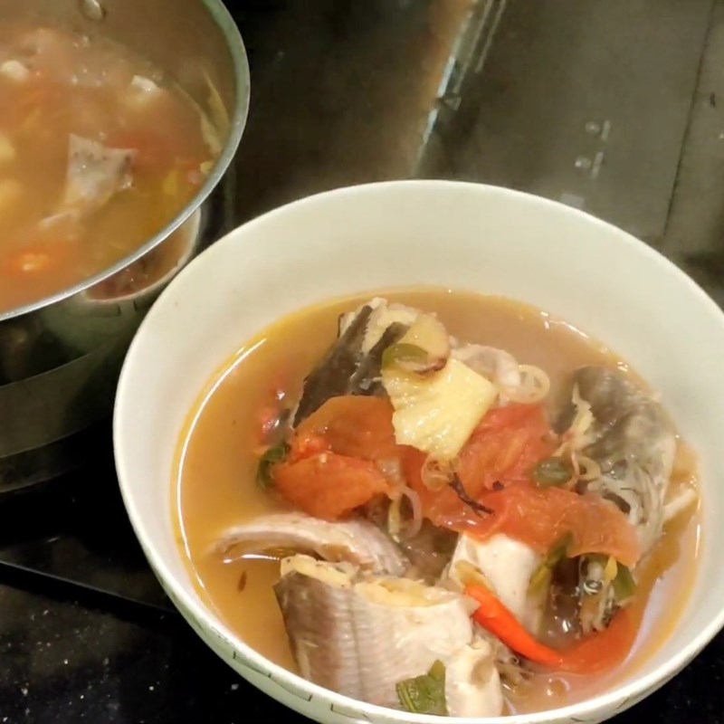 Bước 3 Thành phẩm Canh chua cá ngạnh