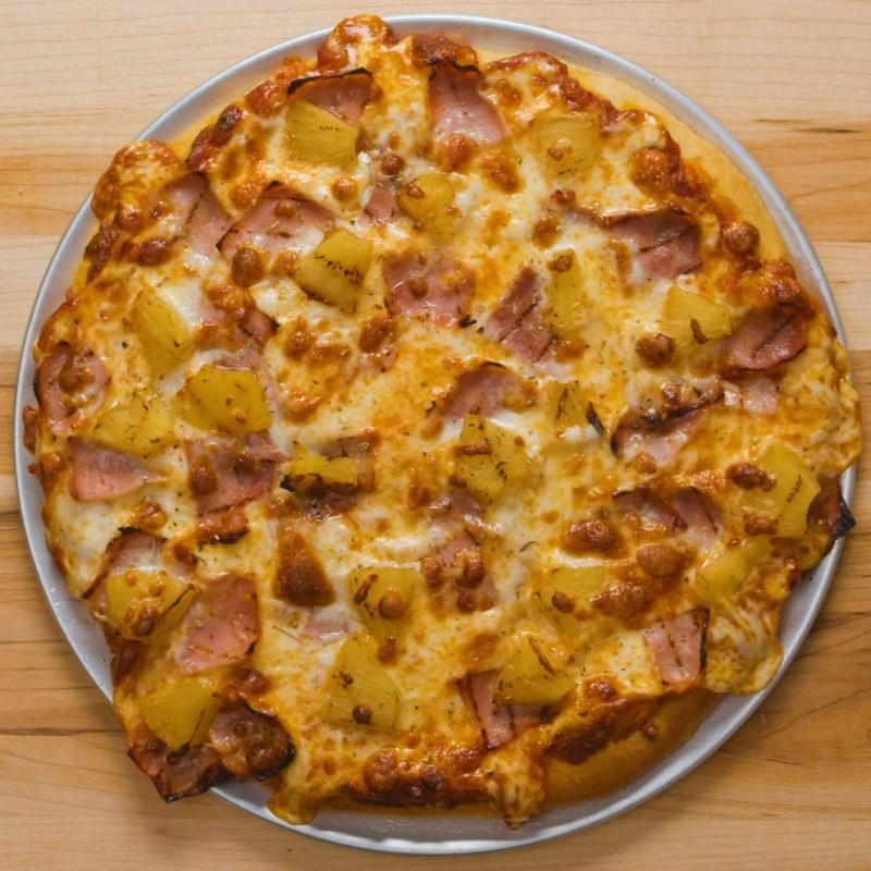 Bước 4 Thành phẩm Pizza dứa