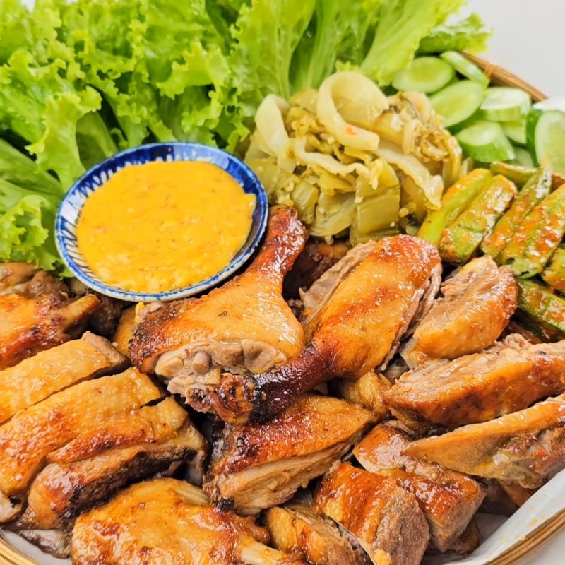 Bước 6 Thành phẩm Vịt nướng chao bằng nồi chiên không dầu