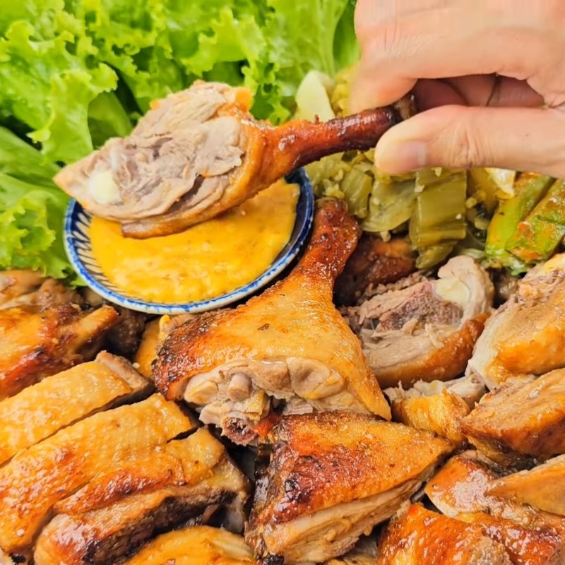 Bước 6 Thành phẩm Vịt nướng chao bằng nồi chiên không dầu