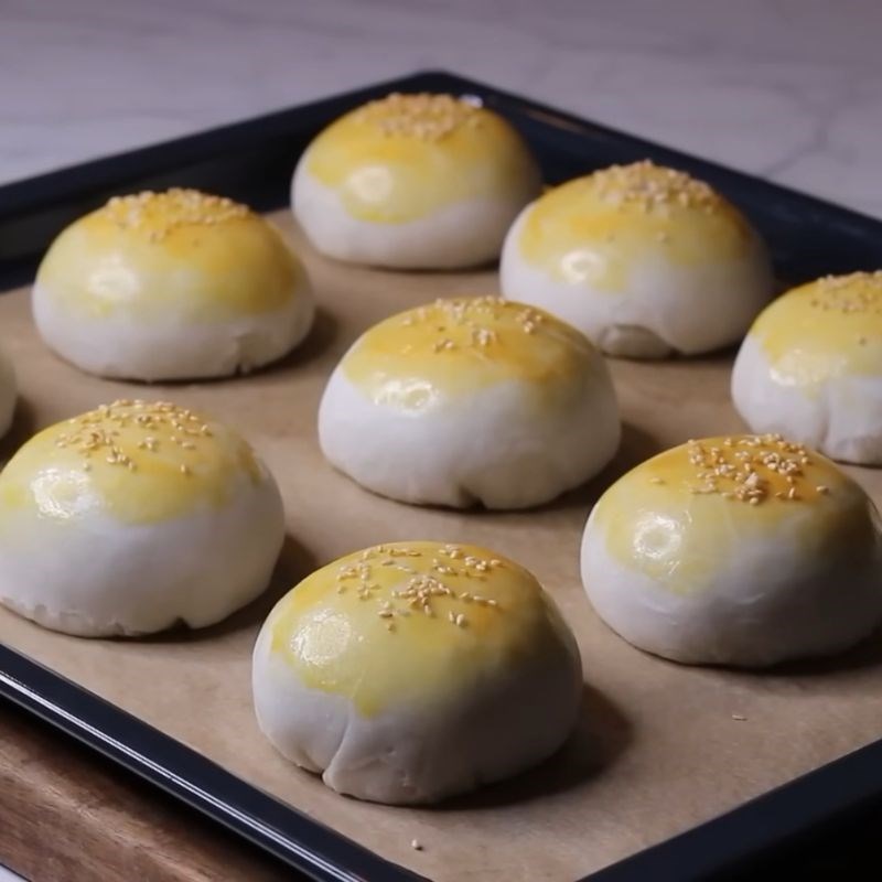 Bước 8 Thành phẩm Bánh pía thịt lạp