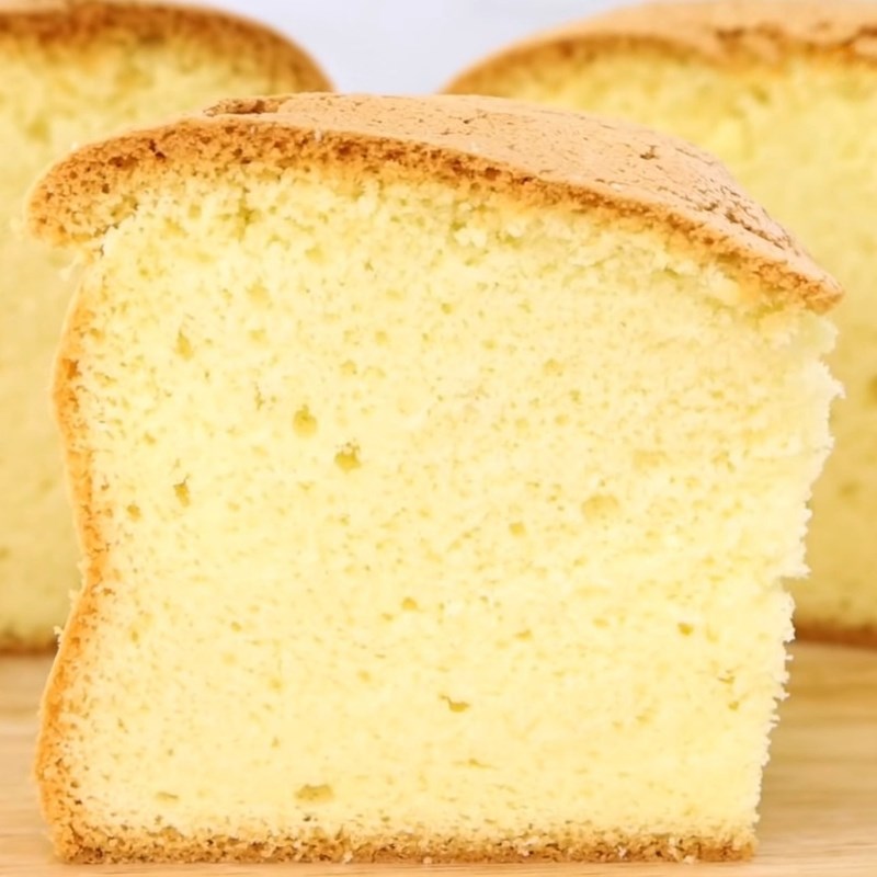 Bước 5 Thành phẩm Bánh bông lan bằng bột mì đa dụng