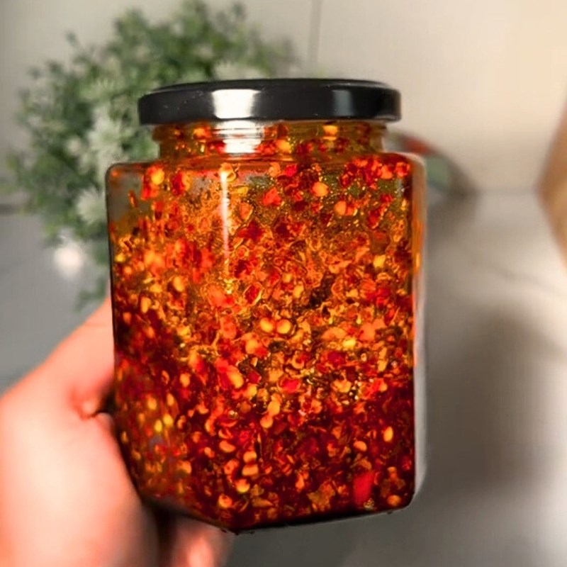 Bước 3 Thành phẩm Ớt chưng dầu
