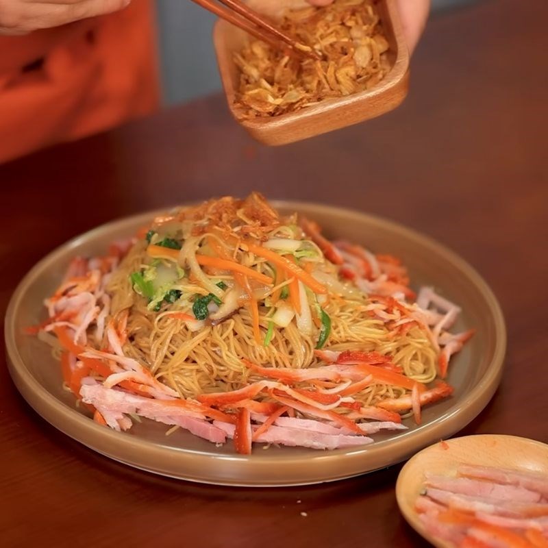 Bước 6 Thành phẩm Mì trường thọ