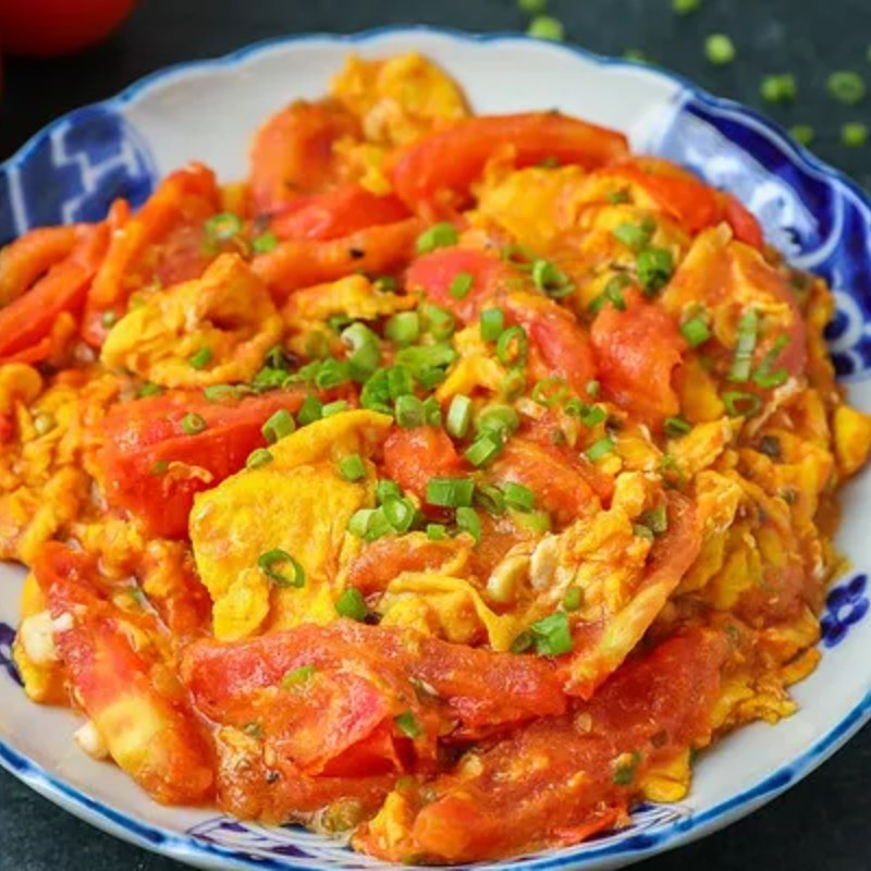 Bước 4 Thành phẩm Trứng bác cà chua